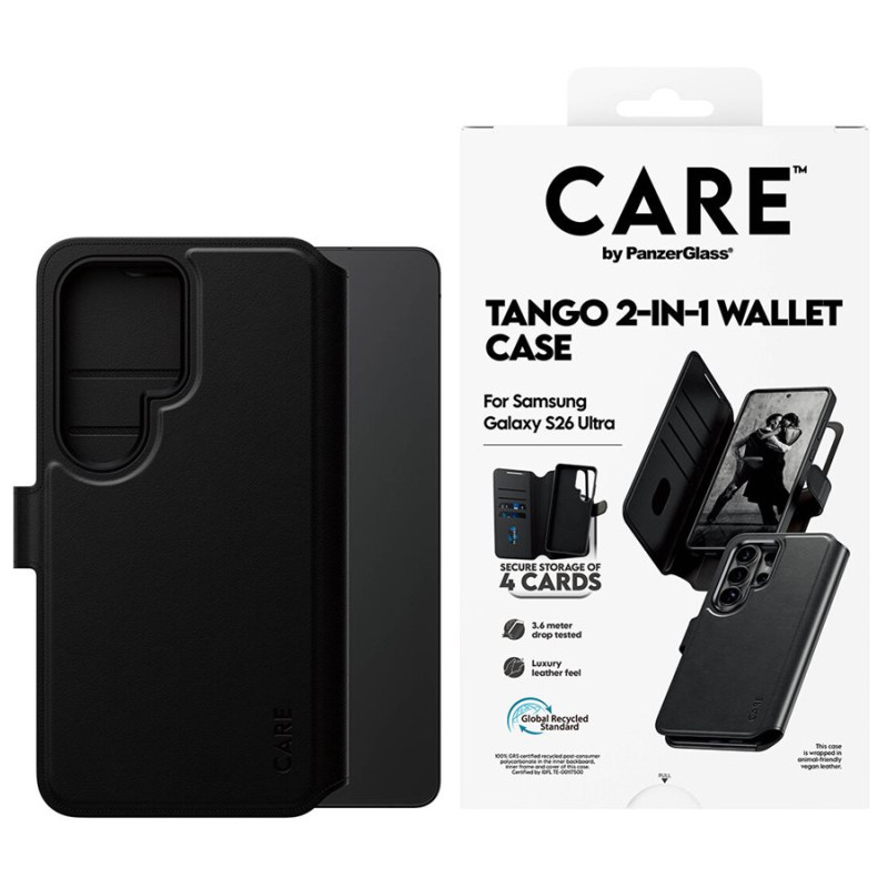 CARE by PanzerGlass Tango 2-in-1 maksapvalks ar Qi Samsung New Galaxy S26 Ultra | PanzerGlass