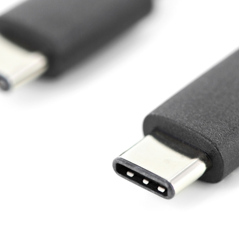 Digitus | USB Type-C savienojuma kabelis | AK-300138-030-S | USB-C uz USB-C USB spraudnis 2.0 (Type C) | USB spraudnis 2.0 (Type C)