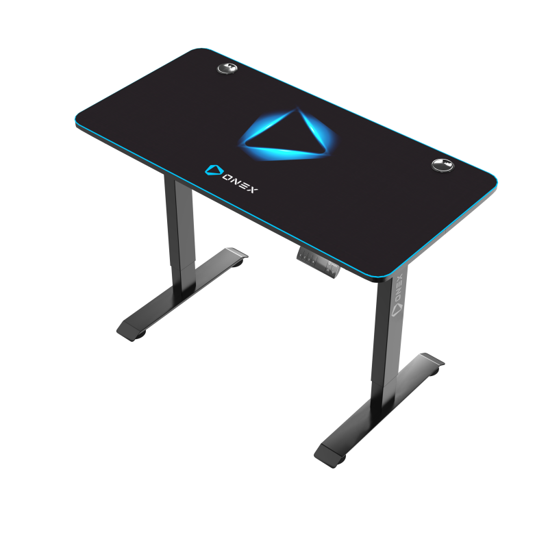 Onex | Gaming desk | GDE1200SH | Black/Blue