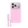 Apple iPhone 17 Pro maciņš ar statīvu, MagSafe un kameras vadību - Pebble Pink | Apple