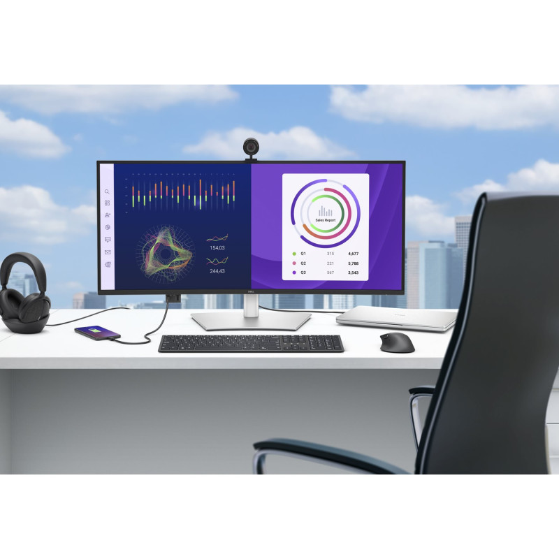 Dell | P3425WE | 34 " | IPS | 21:9 | 100 Hz | 5 ms | 3440 x 1440 pixels | 350 cd/m² | HDMI ports quantity 1