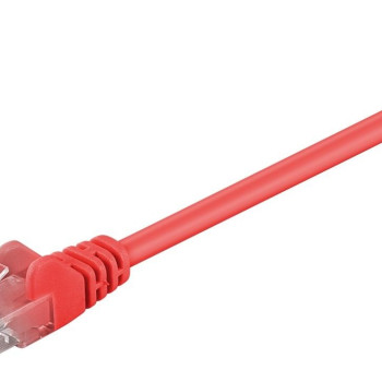 Goobay | CAT 5e savienojuma kabelis, U/UTP, sarkans, 10 m | 68349