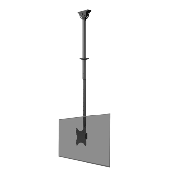 Neomounts CL35-340BL12 Monitor/TV kronšteins pie griestiem | Regulējams augstums, Rotācija, Slīpums, Pagriešana | 23-42