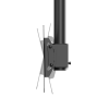 Neomounts CL35-340BL12 Monitor/TV kronšteins pie griestiem | Regulējams augstums, Rotācija, Slīpums, Pagriešana | 23-42