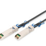 DAC kabelis SFP28 | DN-81245 | Patērē 0.5 W; Barošana: +3.3 V; Temperatūras diapazons: 0 līdz +70 °C; | 5 m