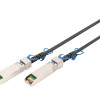 DAC kabelis SFP28 | DN-81245 | Patērē 0.5 W; Barošana: +3.3 V; Temperatūras diapazons: 0 līdz +70 °C; | 5 m