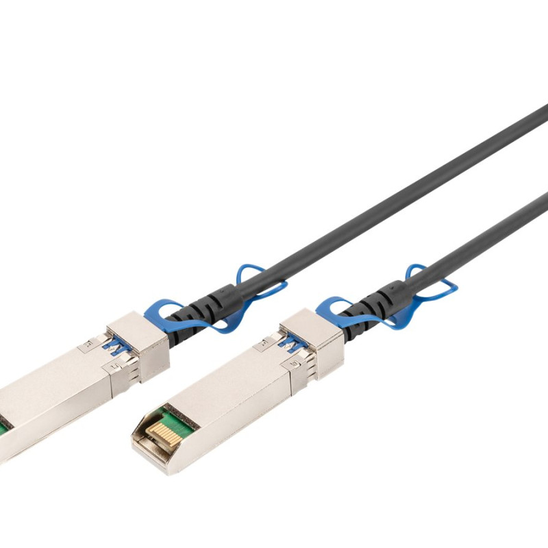 DAC kabelis SFP28 | DN-81245 | Patērē 0.5 W; Barošana: +3.3 V; Temperatūras diapazons: 0 līdz +70 °C; | 5 m