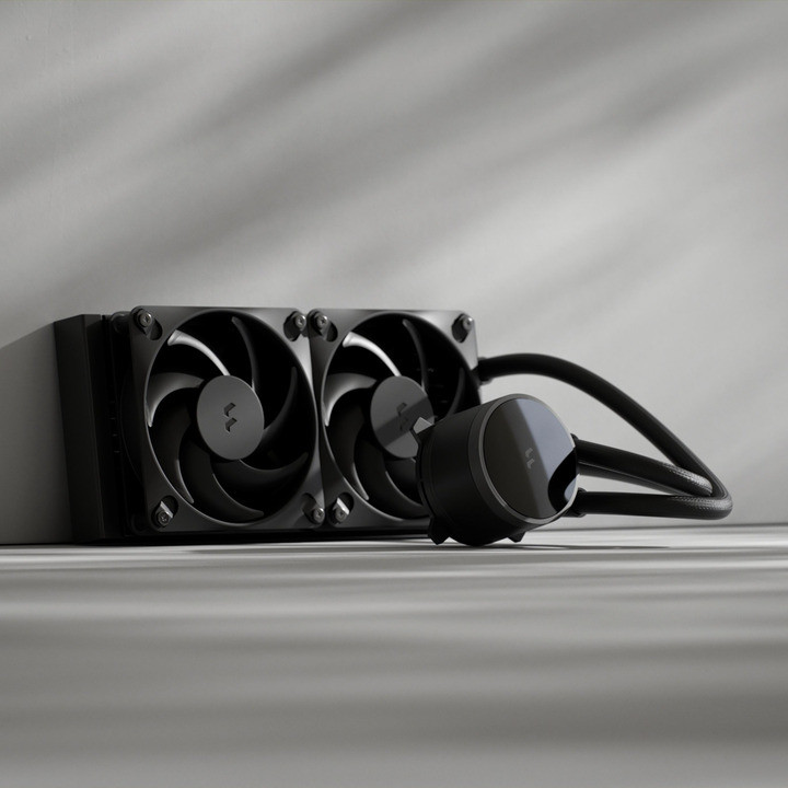 Fractal Design Water Cooling | Radius 240 | Melns | Intel, AMD