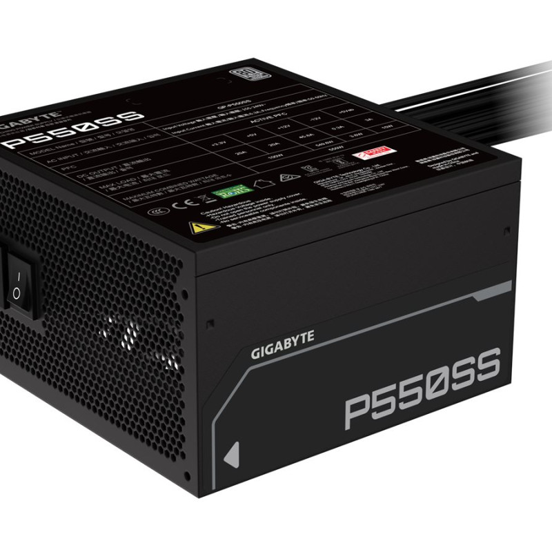 Gigabyte barošanas bloks | GP-P550SS GEU1 | 550 W