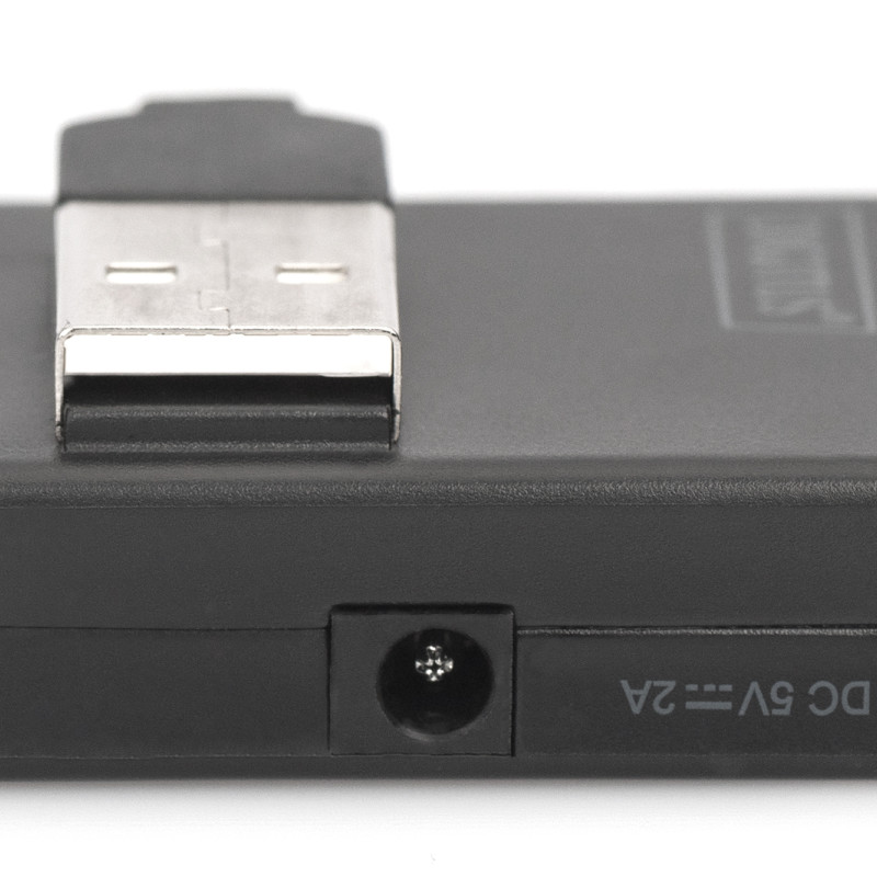 Digitus USB 2.0 koncentrators, 4 porti | DA-70217