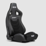 Next Level Racing | PU Leather and Suede | Reclining Seat | ERS4 Elite PU Leather & Suede Edition | Black