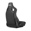Next Level Racing | PU Leather and Suede | Reclining Seat | ERS4 Elite PU Leather & Suede Edition | Black