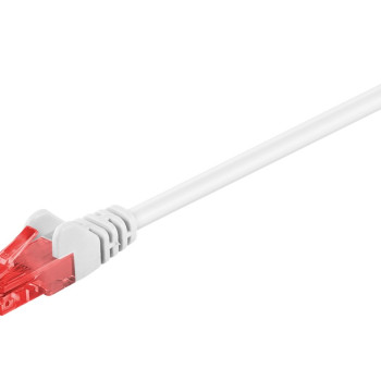 CAT 6 komunācijas kabelis U/UTP | 68632 | Iepriekš savienots neaizsargāts LAN kabelis ar 2x RJ45 spraudņiem tīkla ierīču savienošanai; augstas kvalitātes vara pārklāts alumīnija vads (CCA) un zelta pārklājuma kontakti nodrošina izcilu tīkla savienojumu; aizbāžņa aizsardzība RJ45 spraudnī novērš aizbāžņa ķeršanos vai nolūšanu; saliekšanas aizsardzība un izturīgs PVC apvalks efektīvi aizsargā Ethernet kabeli no bojājumiem; CAT 6 tīkla kabelis