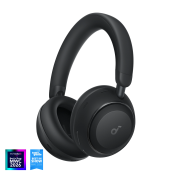 Anker Soundcore Space 2 | Austiņas | Pāri ausīm | Mikrofons | Jet Black | Trokšņa slāpēšana