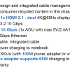 Lenovo | USB-C divu displeju ceļojumu dokstacija bez adaptera | 40B90000WW | Ethernet LAN (RJ-45) porti 1 | USB 3.0 (3.1 Gen 1) portu skaits 1 x USB-A 10 Gbps, 2 x USB-C 10 Gbps | HDMI portu skaits 1 | 65 W
