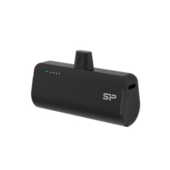Silicon Power Power Bank | QD50 | 5000 mAh | USB-C | Melns