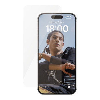 PanzerGlass | SAFE | Ekrāna aizsargs | Apple | iPhone 15 Pro | Stikls | Caurspīdīgs | Ultra-Wide Fit
