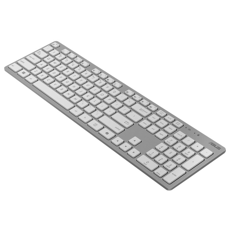 Asus W5000 | Klaviatūra un pele komplekts | Bezvadu | Krievu | Balts