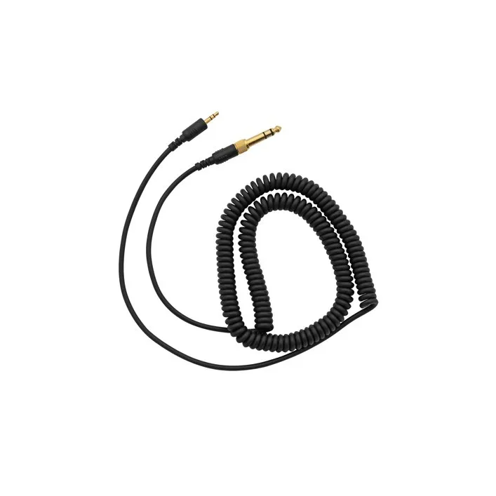 Beyerdynamic | Taisns kabelis | Profesionāls spirālveida kabelis | Melns