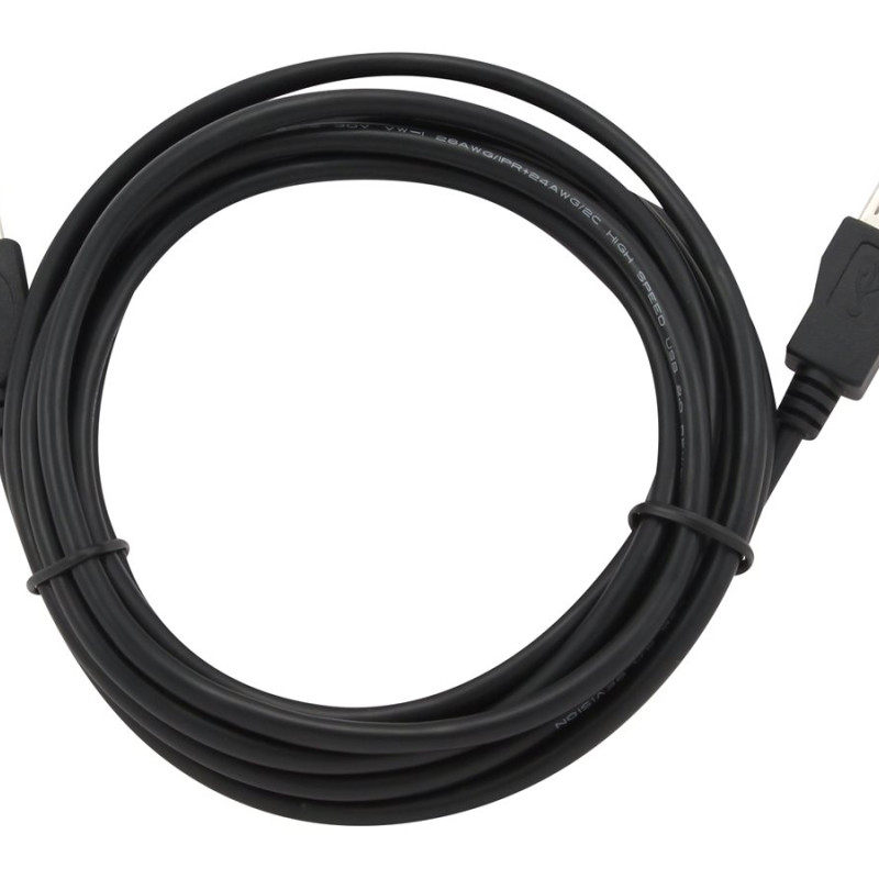 USB 2.0 A-spraudnis A-ligzda 3 m kabelis | Cablexpert