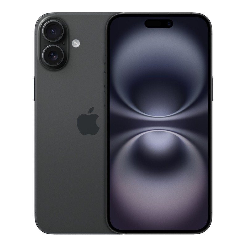 Apple | iPhone 16 Plus | Melns | 6.7