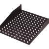 Digitus | 2U fiksētā plaukta skapjiem | DN-19 TRAY-2-SW | Piemērots komponentu glabāšanai, kas nav 483 mm (19”) atbilstoši. Plāns dizains, aizņem 2 augstuma vienības. Ērta un ātra montāža/demontāža. Izmēri 88x482x349 mm, līdz 25 kg | Melns