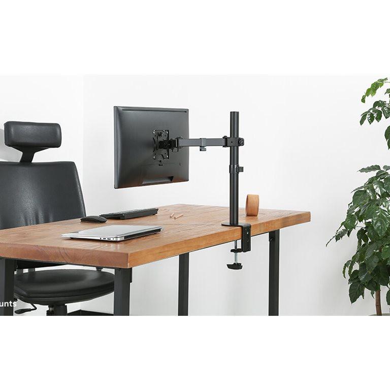 Neomounts Desk Mount | FPMA-D550BLACK Monitor Arm | Adjustable Height, Rotate, Tilt, Swivel | 10-32 " | Maximum weight (capacity) 8 kg | Black