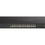 D-Link DXS-1210-28T 24-portu 10GBase-T + 4-portu 10/25G SFP28 pārvaldāms Smart slēdzis | D-Link