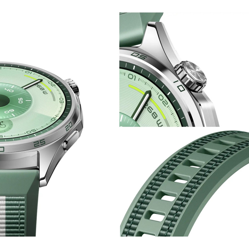 Huawei WATCH GT 6 46mm | Smart watch | GPS (satellite) | AMOLED | 1.47 inches | Waterproof | Green