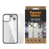 PanzerGlass | Saderīgs ar MagSafe | Aizsardzība aizmugurei | Apple | iPhone 14/13 | Rūdīts stikls | Melns | Saderīgs ar MagSafe; 2x militārā standarta; 100% pārstrādāta rāmja materiāla