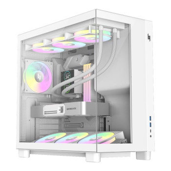 Gamemax korpuss | NEX C53 WH | ATX/BTF