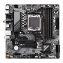 Gigabyte | A620M GAMING X AX 1.0 M/B | Processor family AMD | Processor socket AM5 | DDR5 DIMM | Memory slots 4 | Supported hard disk drive interfaces SATA, M.2 | Number of SATA connectors 4 | Chipset AMD A620 | Micro ATX