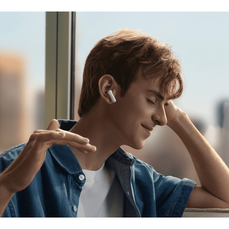 OPPO True wireless austiņas | Enco Buds3 | Bluetooth | Ausī ievietojamas | Mikrofons | Snow White | Bezvadu