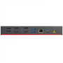 Lenovo | ThinkPad Hybrid USB-C ar USB-A dokstacijas, max 2 displeji | 40AF0135EU | USB-C dokstacija | Ethernet LAN (RJ-45) ligzdas 1 | DisplayPort ligzdas 2 | USB 3.0 (3.1 Gen 1) Type-C ligzdas 1 x USB-C (Gen 2, 5V / 3A jauda) | USB 3.0 (3.1 Gen 1) ligzdas 3 x USB-A (Gen 2, 10 Gbps) | USB 2.0 ligzdas 2 | HDMI ligzdas 2 | 90 W