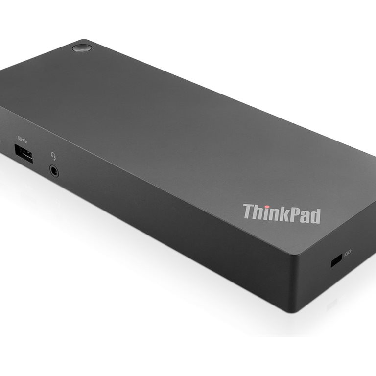 Lenovo | ThinkPad Hybrid USB-C ar USB-A dokstacijas, max 2 displeji | 40AF0135EU | USB-C dokstacija | Ethernet LAN (RJ-45) ligzdas 1 | DisplayPort ligzdas 2 | USB 3.0 (3.1 Gen 1) Type-C ligzdas 1 x USB-C (Gen 2, 5V / 3A jauda) | USB 3.0 (3.1 Gen 1) ligzdas 3 x USB-A (Gen 2, 10 Gbps) | USB 2.0 ligzdas 2 | HDMI ligzdas 2 | 90 W