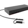 Lenovo | ThinkPad Hybrid USB-C ar USB-A dokstacijas, max 2 displeji | 40AF0135EU | USB-C dokstacija | Ethernet LAN (RJ-45) ligzdas 1 | DisplayPort ligzdas 2 | USB 3.0 (3.1 Gen 1) Type-C ligzdas 1 x USB-C (Gen 2, 5V / 3A jauda) | USB 3.0 (3.1 Gen 1) ligzdas 3 x USB-A (Gen 2, 10 Gbps) | USB 2.0 ligzdas 2 | HDMI ligzdas 2 | 90 W