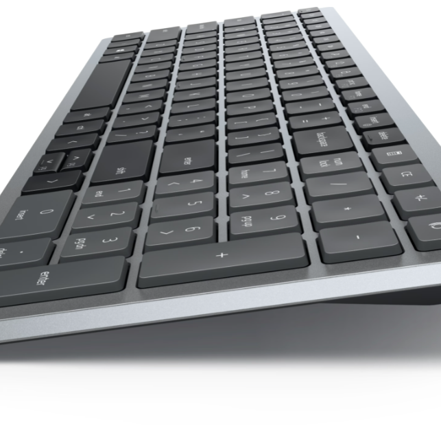 Dell | Tastatūra | KB740 | Tastatūra | Bezvadu | Krievu | Titan Gray