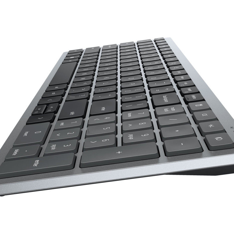 Dell | Tastatūra | KB740 | Tastatūra | Bezvadu | Krievu | Titan Gray