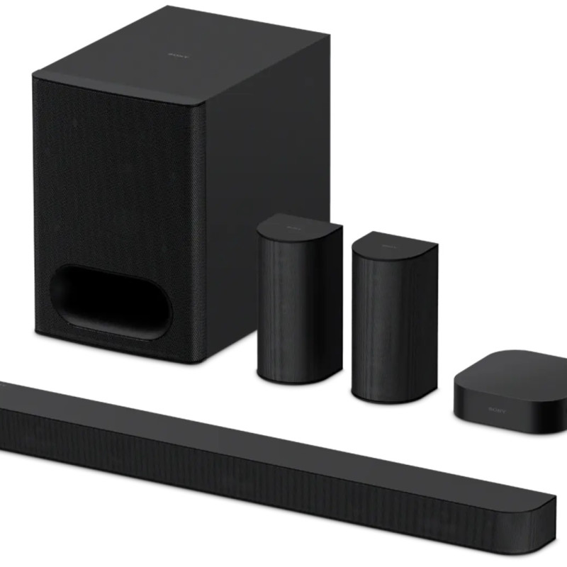 Sony | 5.1 kanālu mājas kinozāles sistēma | HTS60 BRAVIA Theatre System 6 | Skaļruņi | Bluetooth