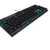 Corsair | OPX Switch | Spēļu tastatūra | K70 PRO RGB | Spēļu tastatūra | Ar vadu | RGB LED apgaismojums | NA | Optiski-mehāniskā | Melna