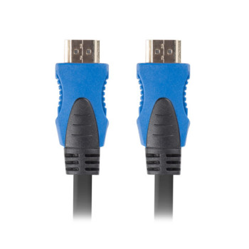 Lanberg HDMI M/M V2.0 kabelis 4K CU, melns | CA-HDMI-20CU-0018-BK | 1.8 m