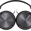 Sony | Foldable Headphones | MDR-ZX310 | Wired | On-Ear | Black