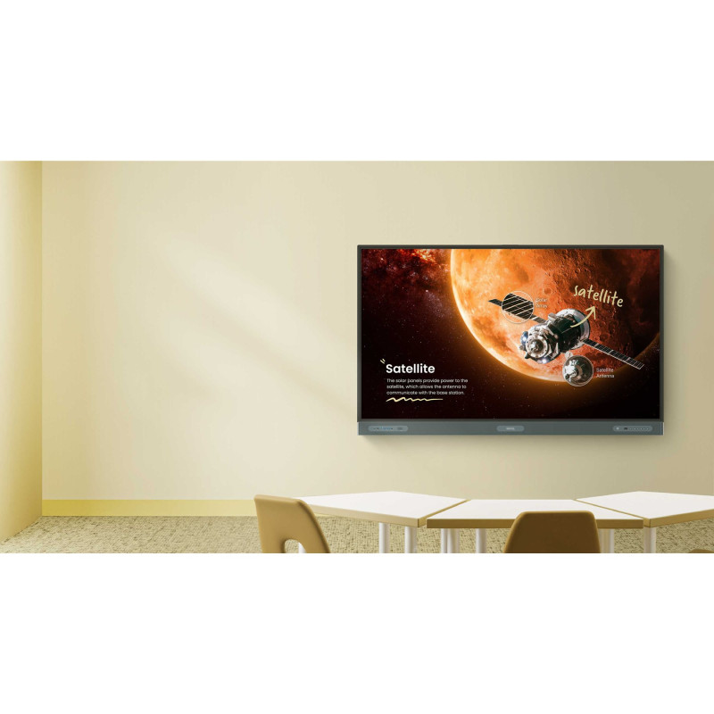 Benq Board Pro RP8604 | 86 " | 450 cd/m² | Landscape | 18/7 | Android | Wi-Fi | 8 ms | Touchscreen