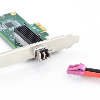 Digitus | SFP Gigabit Ethernet PCI Express Card 32-bit, low profile bracket, Intel WGI210 chipset | DN-10160