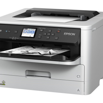 Epson | Printeris | WorkForce WF-M5298DW | PrecisionCore™ drukas galva | Mono | A4 | Wi-Fi | Pelēks