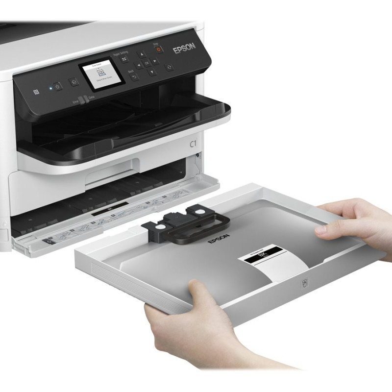 Epson | Printeris | WorkForce WF-M5298DW | PrecisionCore™ drukas galva | Mono | A4 | Wi-Fi | Pelēks