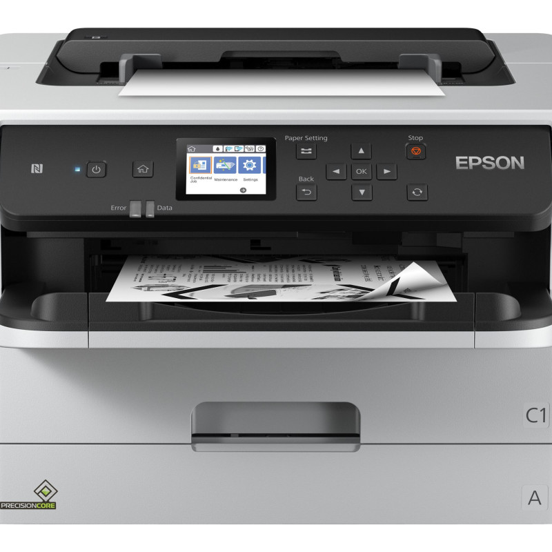 Epson | Printeris | WorkForce WF-M5298DW | PrecisionCore™ drukas galva | Mono | A4 | Wi-Fi | Pelēks