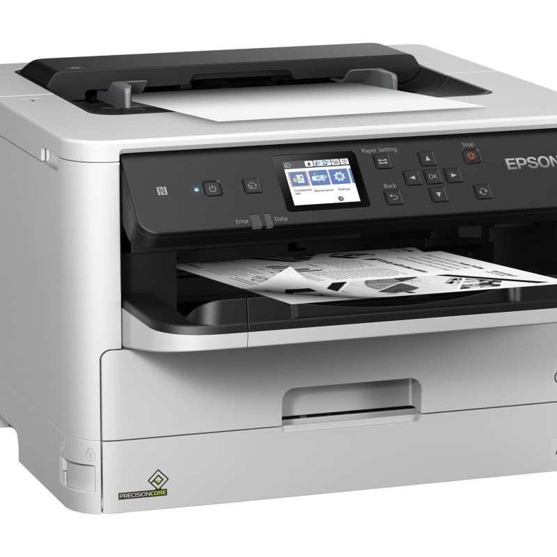 Epson | Printeris | WorkForce WF-M5298DW | PrecisionCore™ drukas galva | Mono | A4 | Wi-Fi | Pelēks