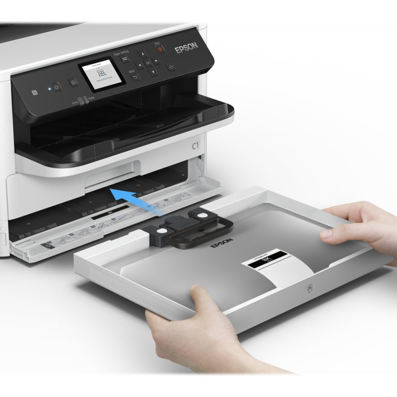 Epson | Printeris | WorkForce WF-M5298DW | PrecisionCore™ drukas galva | Mono | A4 | Wi-Fi | Pelēks