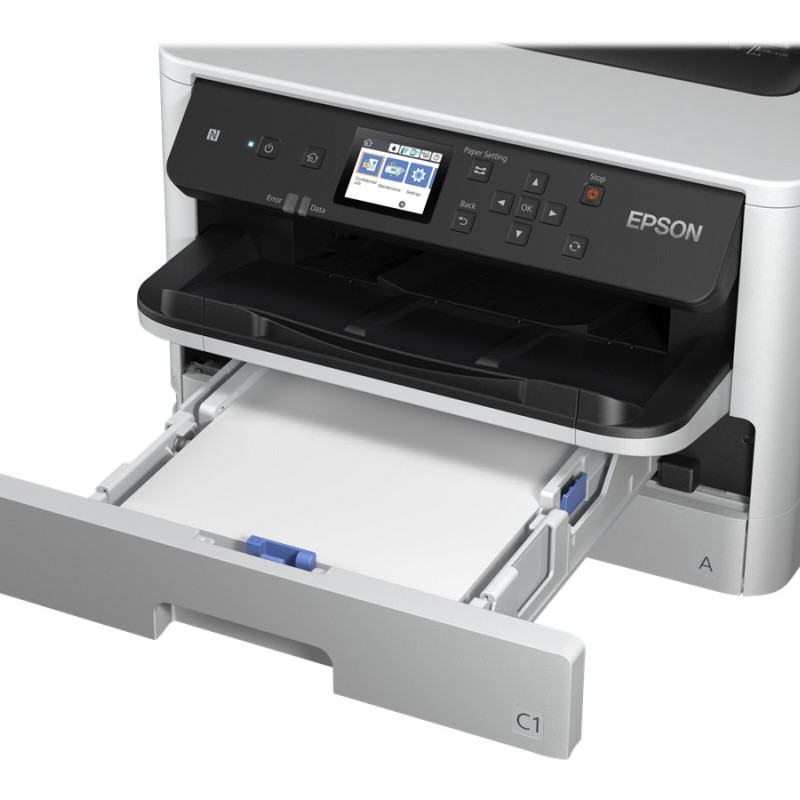 Epson | Printeris | WorkForce WF-M5298DW | PrecisionCore™ drukas galva | Mono | A4 | Wi-Fi | Pelēks